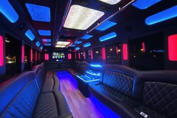Hayward Limousine Bus Interior