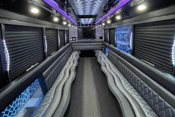 Hayward Party Bus Interior