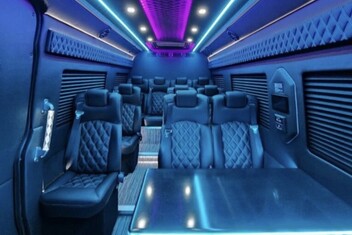 Hayward Sprinter Bus Interior
